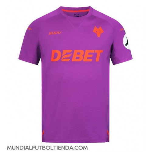 Camiseta Wolves Tercera Equipación Replica 2024-25 mangas cortas